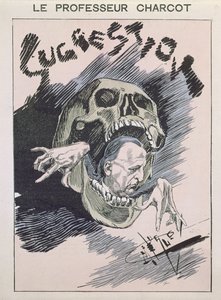 Suggerimento, caricatura di Jean Martin Charcot, c.1880-85 da French School
