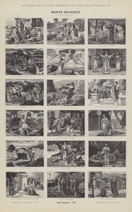 Sujets Religieux (incisione) da French School