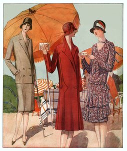 Cappotto estivo. (Illustrazione) da French School