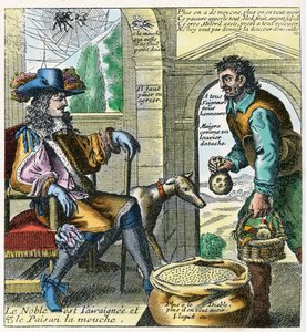 Tassazione del Terzo Stato (incisione colorata)