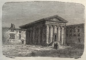 Tempio di Augusto e Livia a Vienna, nel dipartimento francese dell