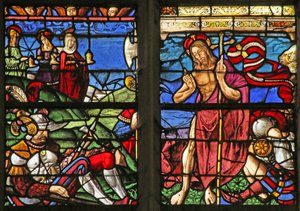 I 12 apostoli alla morte della Vergine Maria da French School