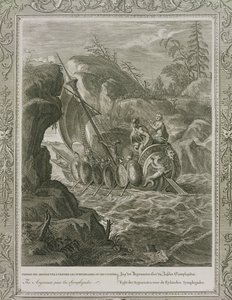 Gli Argonauti passano le Simplegadi da French School