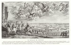 La Battaglia di Fontenoy, Guerra di Successione Austriaca, 1745