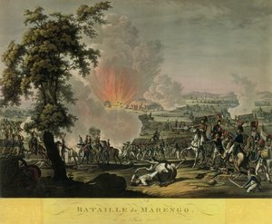 La Battaglia di Marengo, 14 giugno 1800 da French School