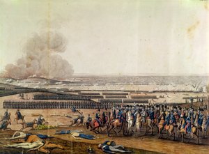 La battaglia di Mosca, 7 settembre 1812 (dettaglio) da French School