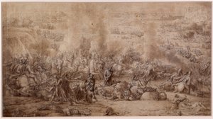 La Battaglia di Quiberon da French School