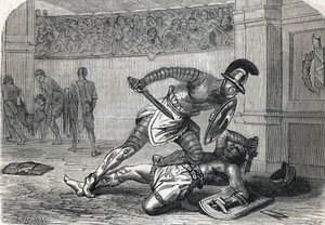 La battaglia dei gladiatori nell