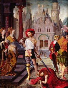 La Decapitazione di San Giovanni Battista, 1525 da French School