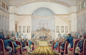 La Chambre des Députés, c.1820 da French School
