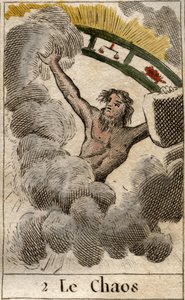 Il dio del Caos rappresentato con un pezzo di zodiaco. Da 