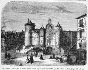 Il Châtelet nel XVIII secolo