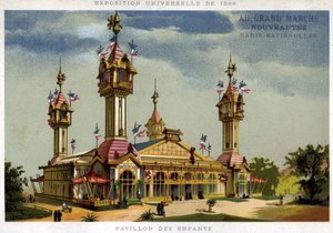 Il Padiglione dei Bambini, Parigi Batignolles da French School