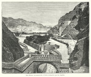 Le cisterne di Tawila, Aden, restaurate dagli inglesi