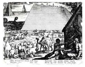 La costruzione delle piramidi da French School