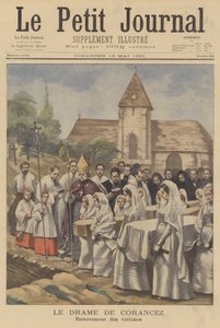 Gli omicidi di Corancez; sepoltura delle vittime da French School