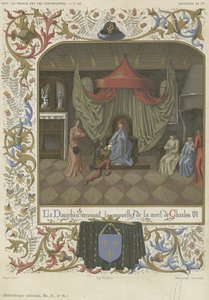Il Delfino riceve la notizia della morte di Carlo VI da French School