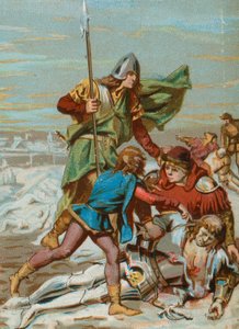 La morte di Carlo il Temerario, Duca di Borgogna da French School