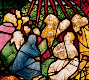 La Discesa dello Spirito Santo, c.1400 da French School