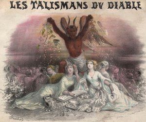 I Talismani del Diavolo, canzone per quadriglia. Litografia