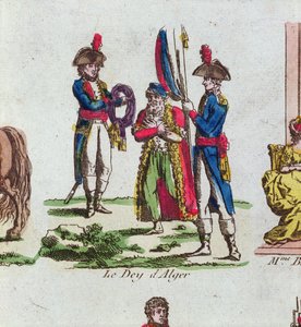 Il Dey di Algeri, 1799 da French School