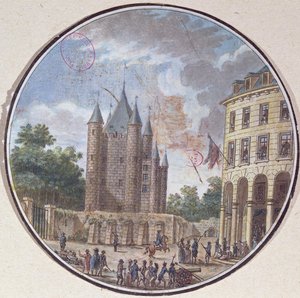 Il Donjon del Tempio, Parigi da French School