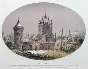 Il Donjon del Tempio, Parigi da French School