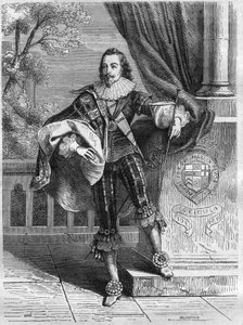 Il Duca di Buckingham (George Villiers) da French School