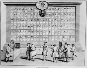 Le logge massoniche inglesi, c.1730
