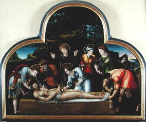 La Deposizione o, La Vergine Svenuta da French School