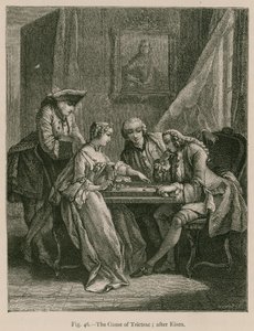 Il gioco del trictrac; dopo Eisen da French School