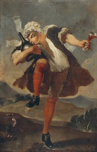 La buona bottiglia, insegna del mercante di vini da French School