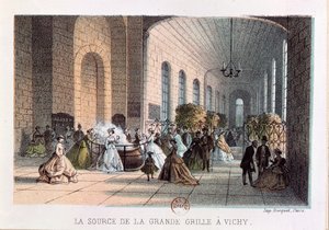 La Grande Grille a Vichy, metà del XIX secolo
