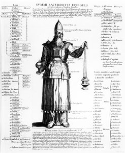 Il Sommo Sacerdote del Giudaismo e la genealogia della famiglia sacerdotale di Levi da French School