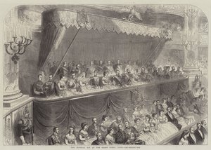 La Loggia Imperiale al Grand Opera di Parigi da French School