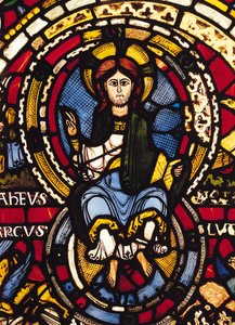 Il Giudizio Universale, dettaglio di Cristo da French School