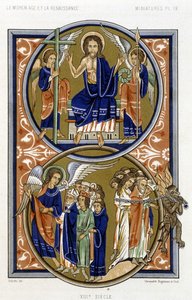 Il Giudizio Universale - Facsimile di una miniatura del Salterio di San Luigi