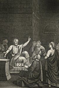 Gli ultimi momenti di Socrate da French School