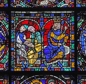 La vita di Cristo: Erode consulta i suoi indovini da French School
