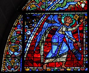 La vita di Cristo: un angelo da French School