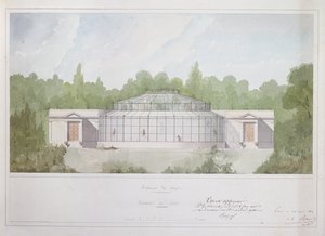 La casa delle scimmie al Jardin des Plantes a Parigi, 1835