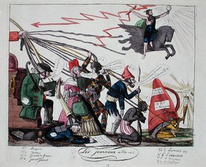 I giornali di maggio 1815 da French School