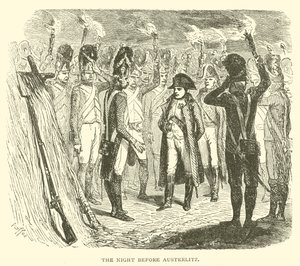 La notte prima di Austerlitz (incisione)