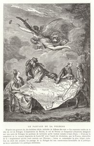 La Partizione della Polonia, 1772 da French School
