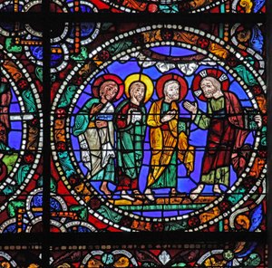La Passione: Cristo scende dal Monte Tabor (dettaglio) da French School