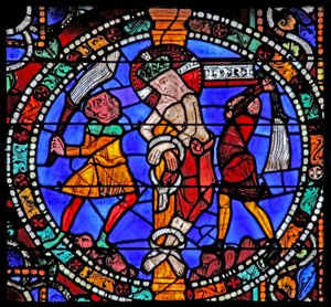 La Passione: La Flagellazione (dettaglio)