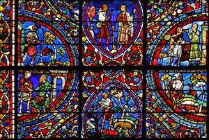 Finestra del Figliol Prodigo: varie scene da French School