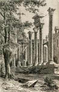 Il Teatro Romano, Besançon, nel XIX secolo, da 