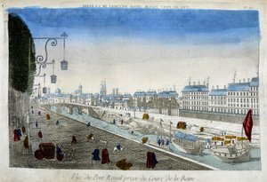 Il Ponte Reale visto dal Cours de la Reine da French School