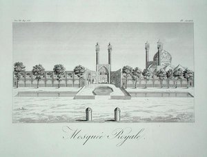 La moschea reale di Isfahan, da 